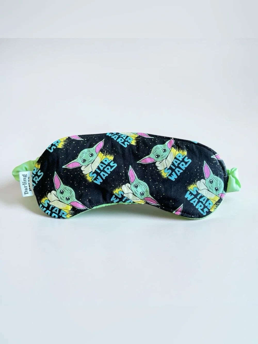 Star Wars Baby Yoda Grogu Print Kids Sleep Mask